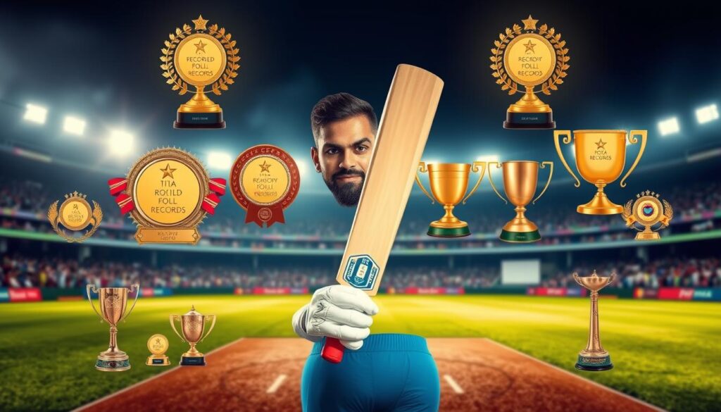 Kohli's records and achievements in cricket