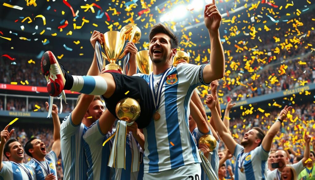 lionel messi Argentina National Team achievements